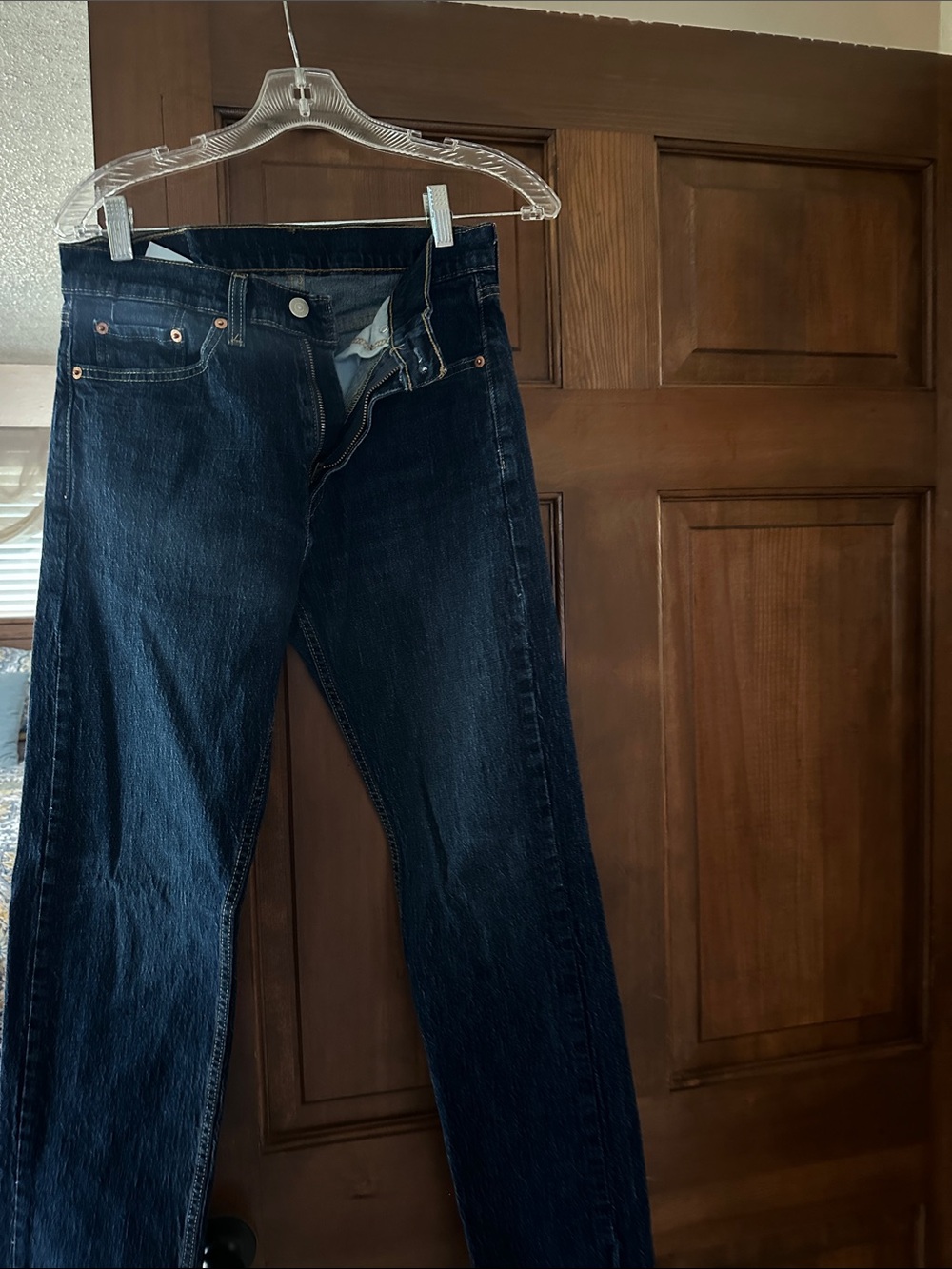 Levi's Dark Indigo Men's Straight Jeans